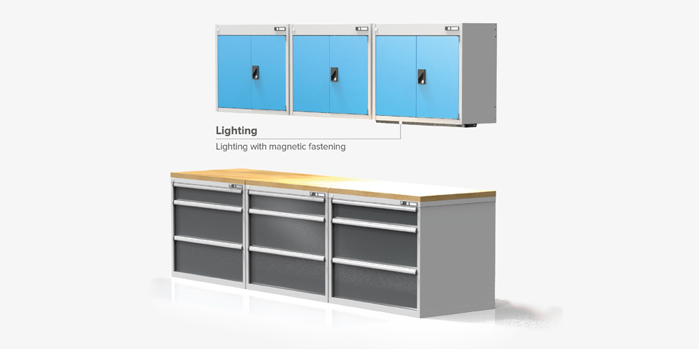 Cabinet Double Riser Cabinet riser - POLAK CZ